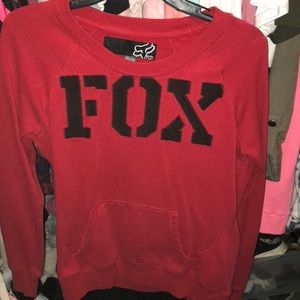 Fox crew sweater